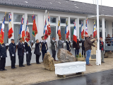 Une journée de commémoration sous la pluie à La Martinerie