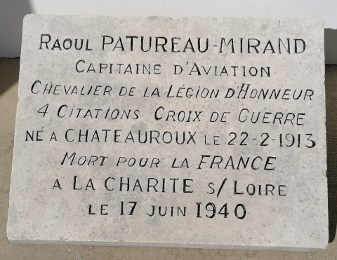 La plaque après rénovation