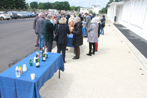 Some of the cocktail attendees