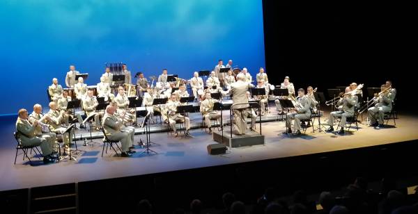 Le concert donné par la musique de la Légion étrangère