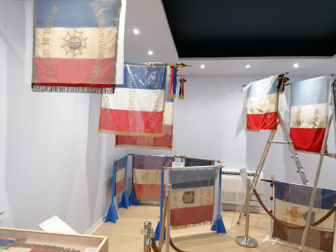 La protection des drapeaux