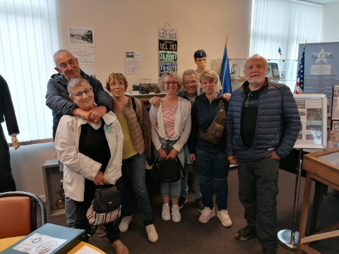 Les membres du GROLAY moto club