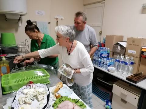 Sans oublier la vaisselle et le rangement