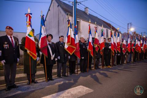 The flag bearers ©Stéphane Delétang