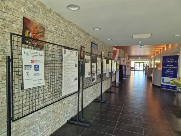 Le début de l'exposition