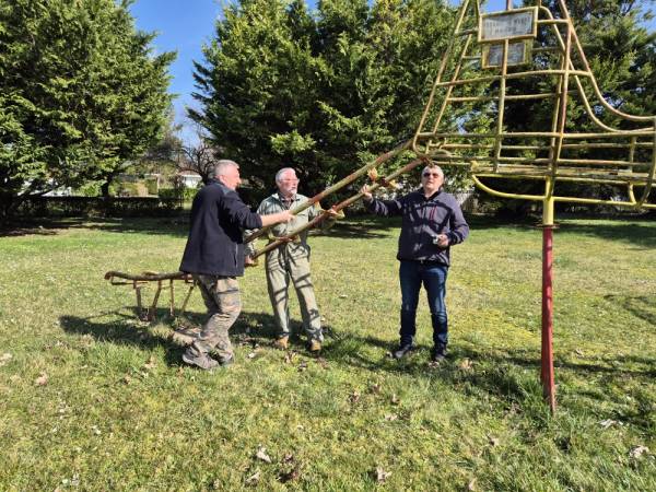 Our volunteers continue dismantling