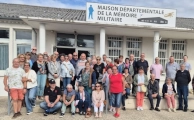 Dimanche 4 octobre les préparateurs en pharmacie en visite au musée de la mémoire militaire à la Martinerie