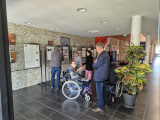 L’exposition des Amis de La Martinerie à l’EHPAD d’Argenton-sur-Creusee de Camerone sous le soleil