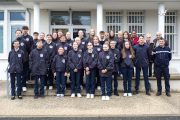 Les cadets de la gendarmerie de retour à La Martinerie
